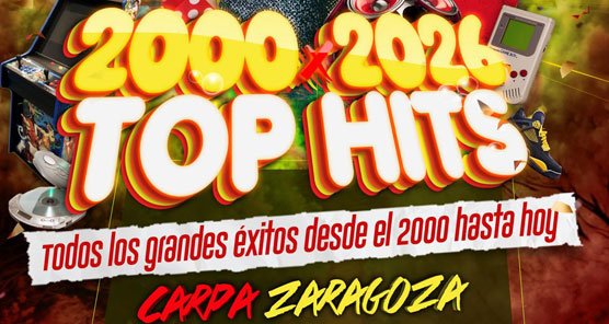 Fiesta Top Hits 2000-2026 en Espacio Zity